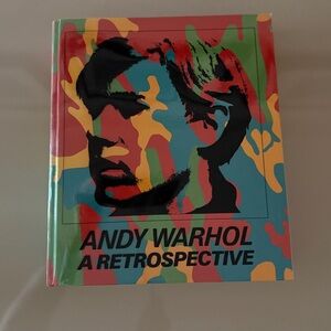 Andy Warhol A Retrospective Coffee Table Book -